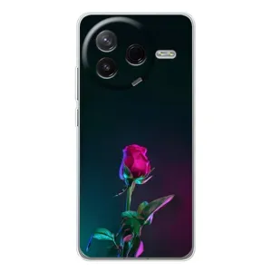 Чохли з принтом Троянд для Xiaomi Civi 4Pro (Нічна троянда)