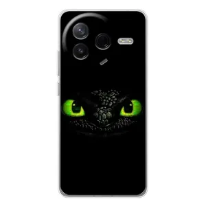 Чехол дракон Беззубик для Xiaomi Civi 4Pro (Глаза Беззубика)