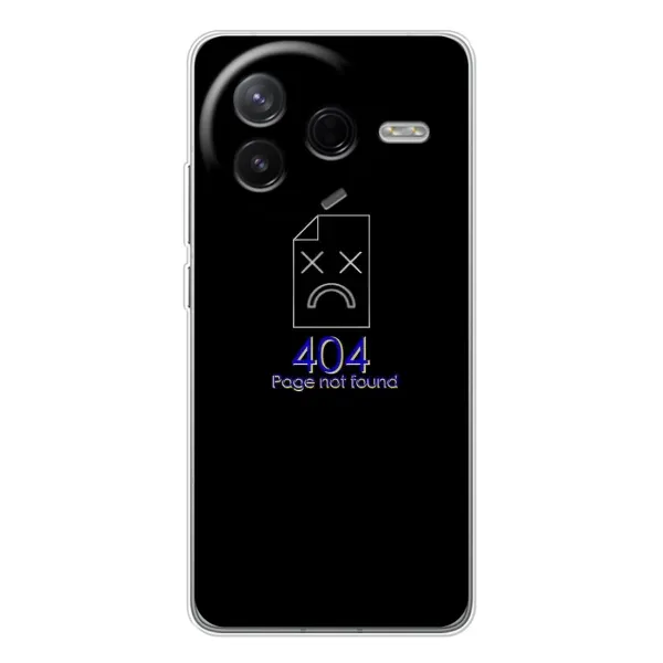 Чехол с рисунком «Ошибка 404» для Xiaomi Civi 4Pro Чехол с рисунком «Ошибка 404» для Xiaomi Civi 4Pro
