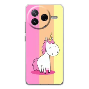 Чехол Unicorn на Xiaomi Civi 4Pro (Радужный Единорог)