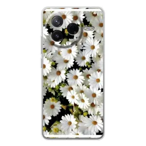 Чехол с ромашками на Xiaomi Civi 4Pro (Рамка в ромашках)