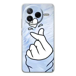 Чехлы (Знак сердечка) на Xiaomi Civi 4Pro (Сердечка знак)