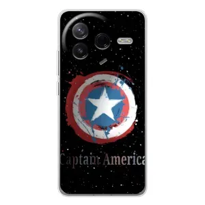Чехол с Щитом Капитана Америки на Xiaomi Civi 4Pro (Щит Капитана)