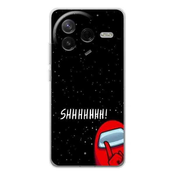 Чехол с рисунком «SHHHHH» для Xiaomi Civi 4Pro Чехол с рисунком «SHHHHH» для Xiaomi Civi 4Pro