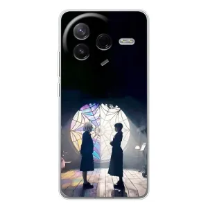 Чохол з картинкою Венсдей на Xiaomi Civi 4Pro (Внсдей і Енід)