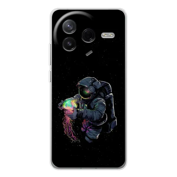Чехол с рисунком «В руках земля» для Xiaomi Civi 4Pro