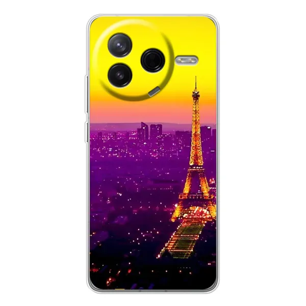 Чехол с рисунком «Яркая башня» для Xiaomi Civi 4Pro Чехол с рисунком «Яркая башня» для Xiaomi Civi 4Pro