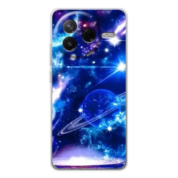 Чехол с рисунком «Яркий космос» для Xiaomi Civi 4Pro