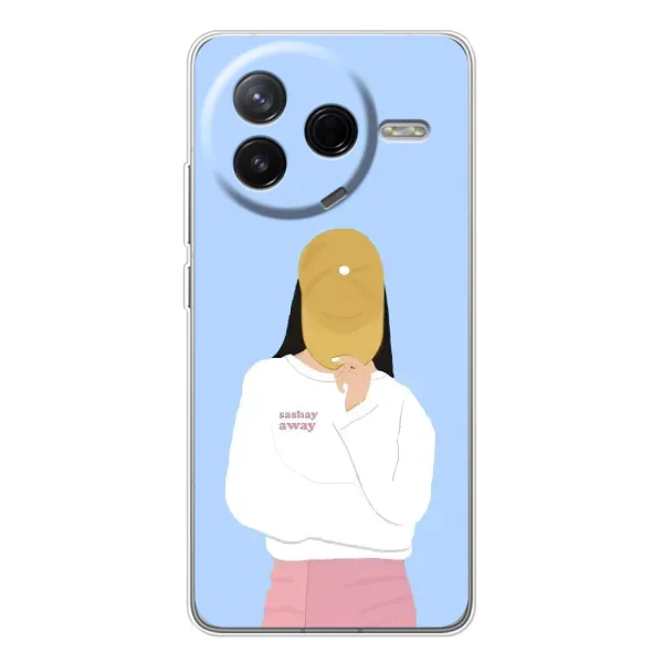 Чехол с рисунком «Желтая кепка» для Xiaomi Civi 4Pro Чехол с рисунком «Желтая кепка» для Xiaomi Civi 4Pro