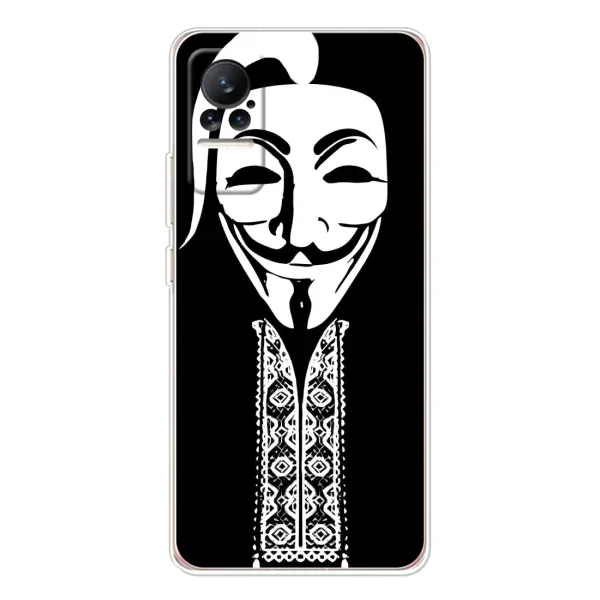 Чехол с рисунком «Анонимус» для Xiaomi Civi Чехол с рисунком «Анонимус» для Xiaomi Civi