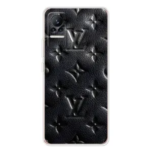 Текстурный Чехол Louis Vuitton для Сиви (Черный ЛВ)