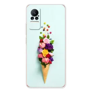 Чехлы с тематикой "ЦВЕТЫ" на Xiaomi Civi (Цветок-мороженное)