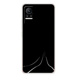Чехол с картинками на черном фоне для Xiaomi Civi (Дорога)