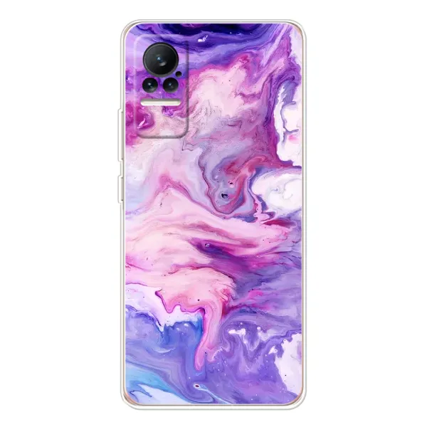 Чехол с рисунком «Фиолетовый мрамор» для Xiaomi Civi Чехол с рисунком «Фиолетовый мрамор» для Xiaomi Civi