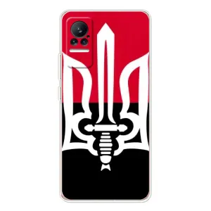 Чехлы УПА (Красно-Чёрный) на Xiaomi Civi (Герб Украины)