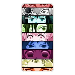 Силиконовые чехлы с глазами Anime для Сиви (Глаза Хашира)