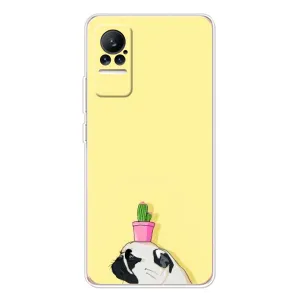 Бампер для Xiaomi Civi з картинкою "Песики" (Кактус на голові)