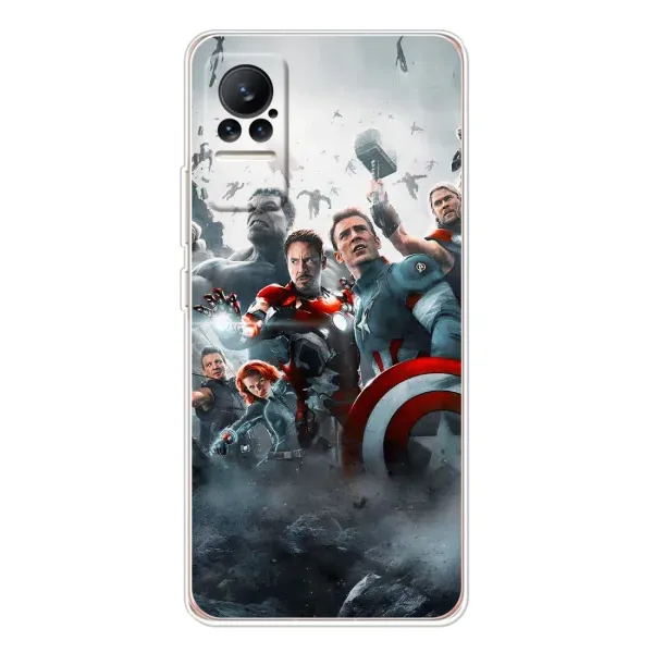 Чехол с рисунком «Команда марвел» для Xiaomi Civi