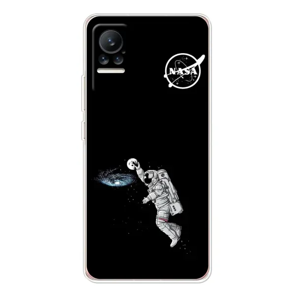 Чехол с рисунком «Космонавт баскетболист» для Xiaomi Civi Чехол с рисунком «Космонавт баскетболист» для Xiaomi Civi