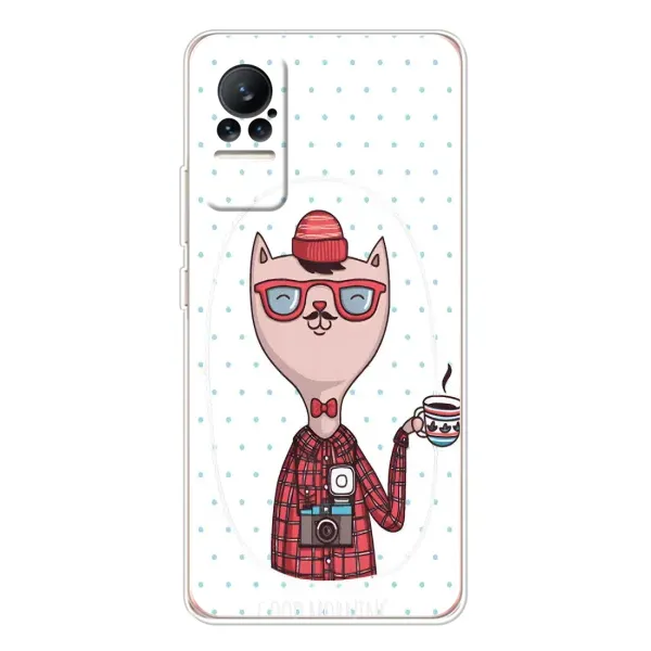 Чехол с рисунком «Кот аристократ» для Xiaomi Civi Чехол с рисунком «Кот аристократ» для Xiaomi Civi