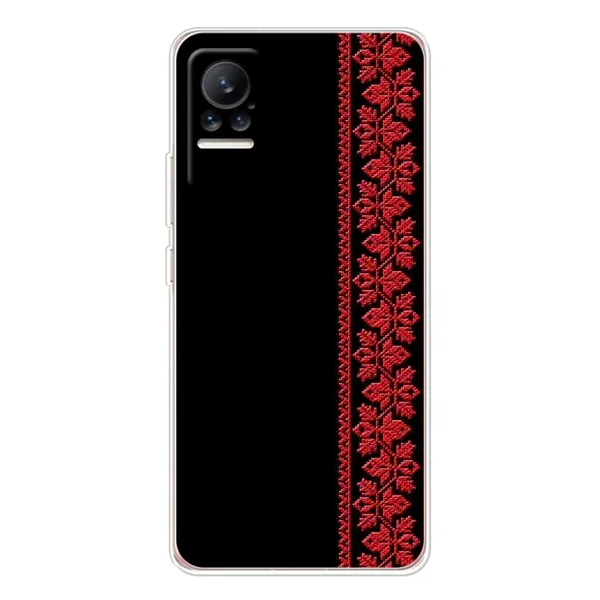 Чехол с рисунком «Красная Вышиванка» для Xiaomi Civi