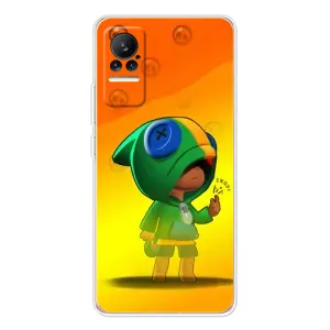 Чохол Бравл Старс для Xiaomi Civi (LEON в кофті)