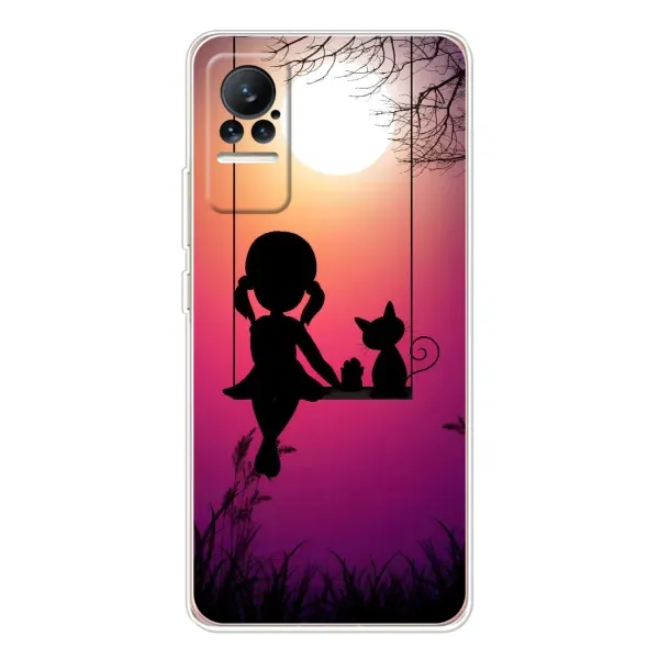 Чехол с рисунком «На качели» для Xiaomi Civi Чехол с рисунком «На качели» для Xiaomi Civi