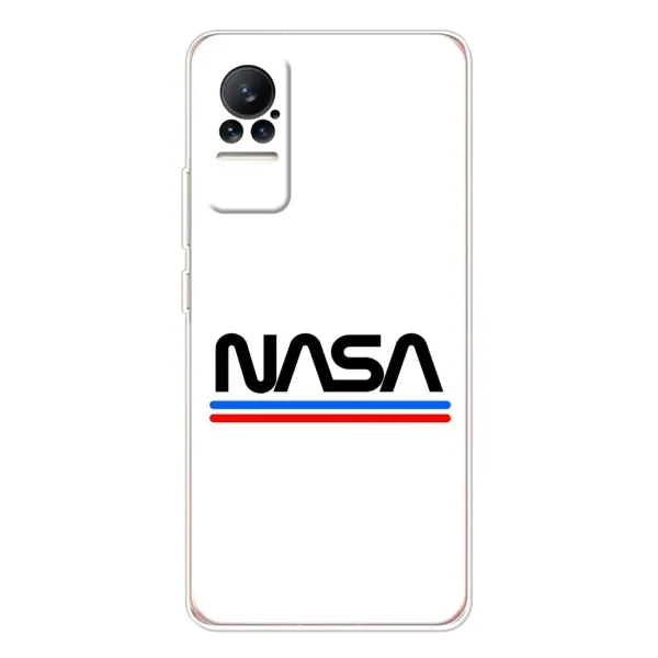 Чехол с рисунком «NASA на белом фоне» для Xiaomi Civi Чехол с рисунком «NASA на белом фоне» для Xiaomi Civi