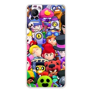 Силиконовый Чехол на Xiaomi Civi с картинкой Brawl Stars
