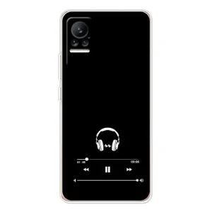 Чохол з картинками на чорному фоні для Xiaomi Civi
