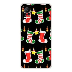 Силиконовый бампер на рождество для Xiaomi Civi (Рождественские подарки)