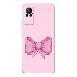 Чехол банты для Xiaomi Civi (Розовый бантик)