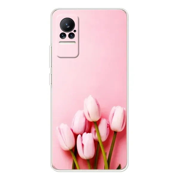 Чехол с рисунком «Розовые тюльпаны» для Xiaomi Civi