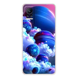 Чехлы КОСМОС для Xiaomi Civi (Синие планеты)