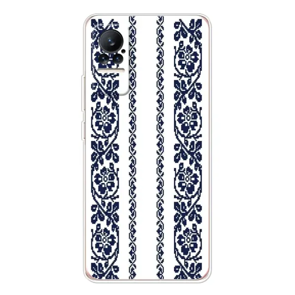 Чехол с рисунком «Синяя вышиванка» для Xiaomi Civi Чехол с рисунком «Синяя вышиванка» для Xiaomi Civi