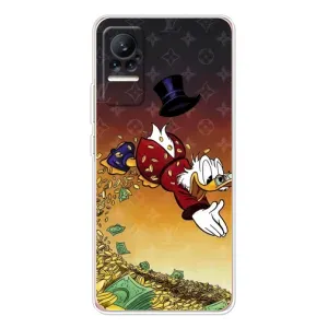 Силиконовый чехол для Xiaomi Civi (Скрудж Луи Виттон)