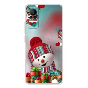 Чехлы на Новый Год Xiaomi Civi (Снеговик в шапке)