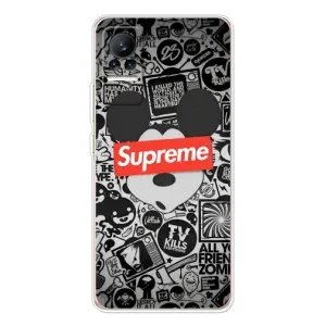 Чехол с Брендами одежды на Сиви (Supreme Маус)