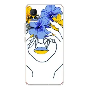 Чехол на Xiaomi Civi Украинский дизайн (Украинка на всю голову)
