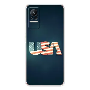 Чехол Флаг USA для Xiaomi Civi (USA)