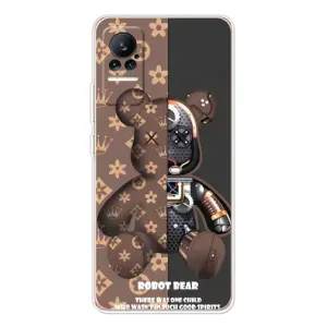 Силиконовый чехол для Xiaomi Civi (Медмедь Луи Виттон)