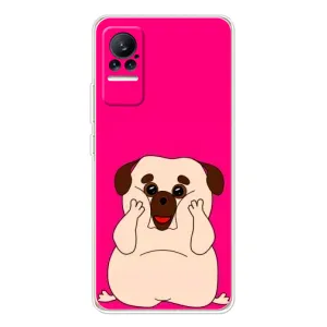 Чохол (ТПУ) Милі песики для Xiaomi Civi (Веселий Мопсік)