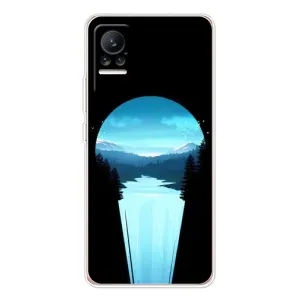 Літній Чохол на Xiaomi Civi (Синій Водоспад)