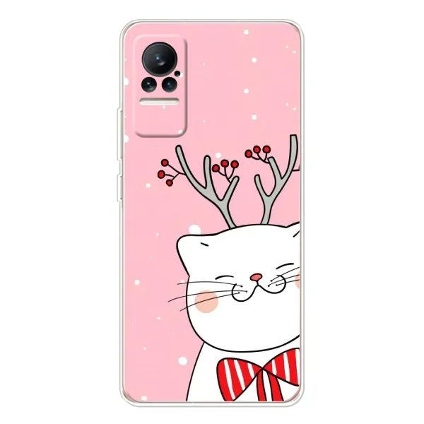 Чехол с рисунком «Зимний кот» для Xiaomi Civi Чехол с рисунком «Зимний кот» для Xiaomi Civi