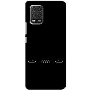 Силіконовий бампер з картинкою машини на Xiaomi Mi 10 Lite (Сілует Audi)