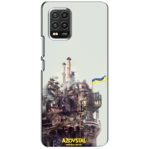 Чохли на військову тематику для Xiaomi Mi 10 Lite (Азовсталь)
