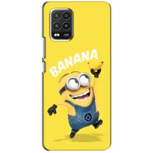 Мультяшний принт на Чохол для Сяомі Мі 10 Лайт (Banana)