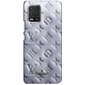Текстурний Чохол Louis Vuitton для Сяомі Мі 10 Лайт (Білий ЛВ)