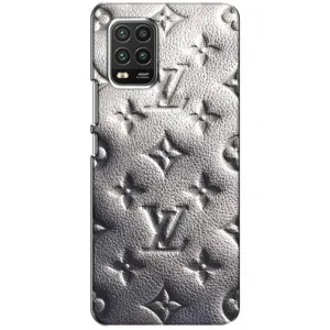 Текстурний Чохол Louis Vuitton для Сяомі Мі 10 Лайт (Бежевий ЛВ)