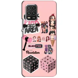 Чохли з картинкою для Xiaomi Mi 10 Lite (BLACK PINK колаж)